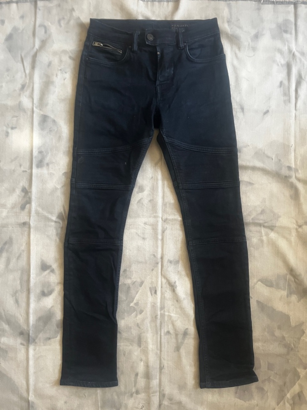 AllSaints Hoxley Wilkens Moto Jeans